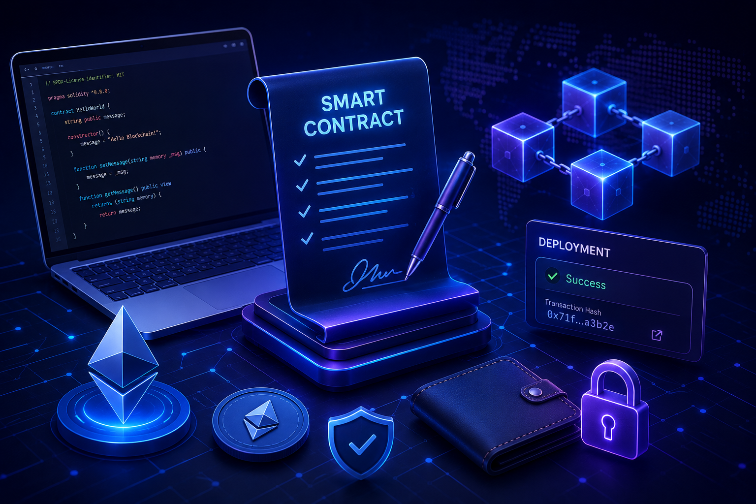 Smart Contract Development, Deployment and Audit (Developer Track)